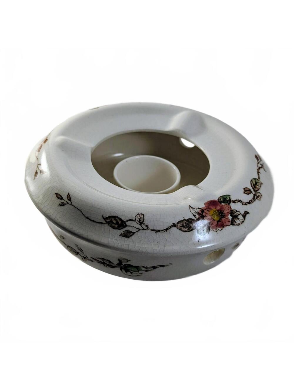 1940s Nasco Springtime China Food Warmer